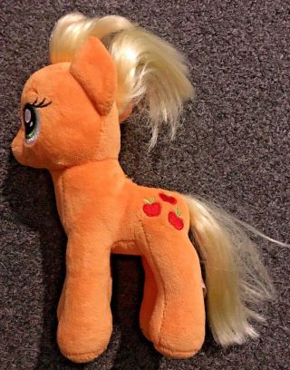 Ty Mlp My Little Pony Apple Jack Beanie Babies Plush Yellow Beanbag Stuffed Toy