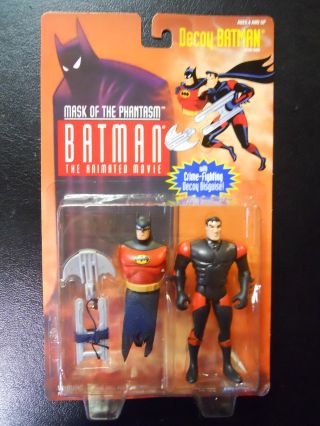 Vintage Still 1993 Kenner Batman: Mask Of The Phantasm Decoy Batman