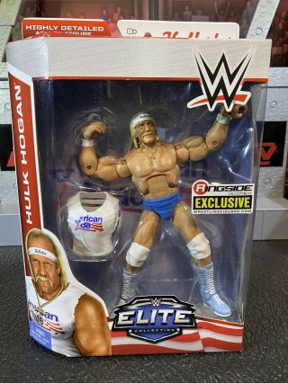 Mattel Wwe Elite Ringside Exclusive American Made Hulk Hogan
