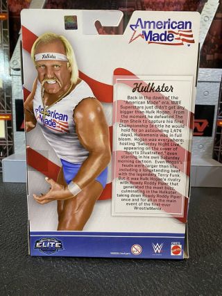 Mattel WWE Elite Ringside Exclusive American Made Hulk Hogan 3