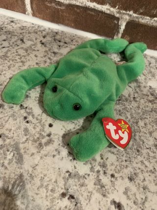 Legs The Frog Ty Beanie Baby