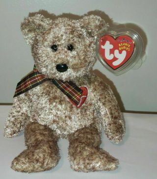 Ty Beanie Baby - 2002 Signature Bear (8.  5 Inch) With Tags