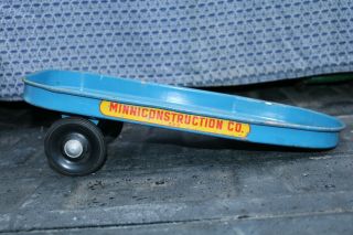 Minnitoys Otaco Construction Co Flatbed Trailer - Pressed Steel - Made In Canada