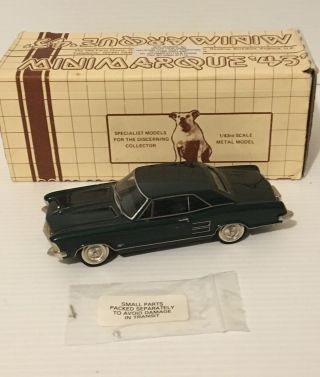 Minimarque Mm43 Buick Riviera 1963 Lhd Spruce Green 1/43 Scale Made In England