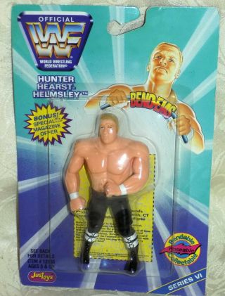 Hunter Hearst Helmsley Triple H Wwe Wwf Just Toys Series 6 1997 Bend Ems