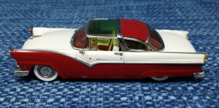 Motor City 1955 Ford Mc - 14 Fairlane Crown Victoria Red White 1:43