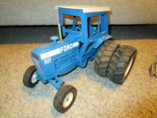 Ford Holland Farm Toy Vehicle Tractor 9600 3 Pt Hitch Duals Cab