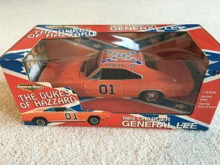 Ertl The Dukes Of Hazzard 1969 Charger General Lee - 1:18