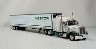 Dcp 1/64 Peterbilt 379,  Utility Reefer Richard Nestor Trucking Custom Set