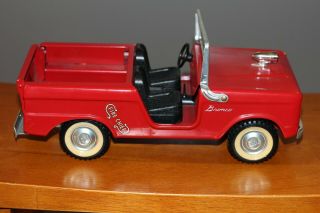 Nylint Fire Chief Ford Bronco,  Pressed Steel 1966 - 70