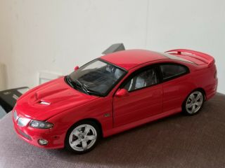 Gmp 1/18 2005 Pontiac Gto Scale Red Limited Edition