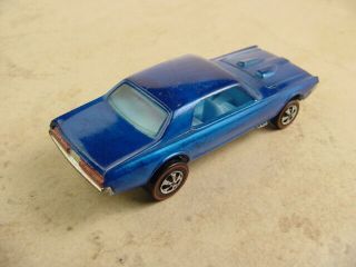Hot Wheels Redline - Early Custom Cougar in Blue w/ a Blue interior N. 2