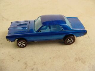 Hot Wheels Redline - Early Custom Cougar in Blue w/ a Blue interior N. 3