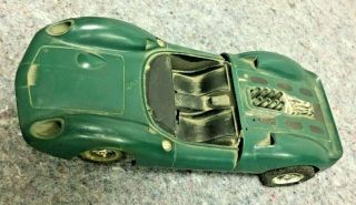 Vintage 1:24 Green Lotus 40 Jaguar Slot Car Toy 1960s 1970s Cox?