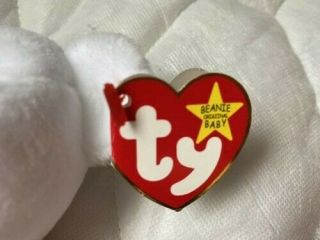Valentino TY Beanie Baby with Multiple Tag Errors Rare 1993 Cased 3