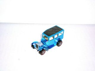 Redline Hot Wheels Chrome - Ice Blue Classic 31 Ford Woody Nm,  No Toning