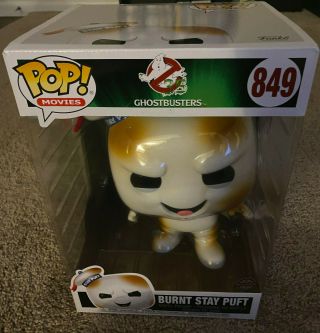 Ghostbusters Burnt Stay Puft Vinyl 10 Inches Funko Pop 849 Exclusive