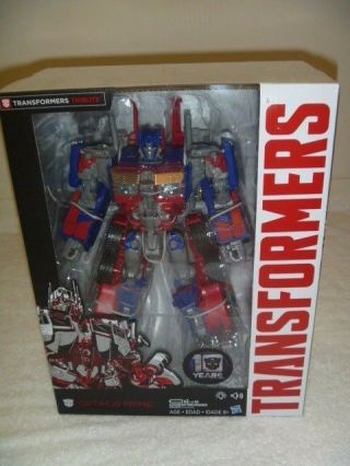 Transformers Movie Anniversary Edition Optimus Prime Action Electronic Figures