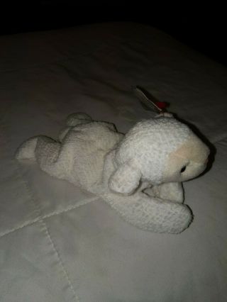 Ty Beanie Baby - FLEECE the Lamb (7.  5 Inch) with TAGS 2