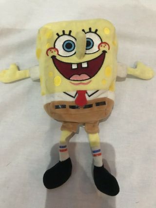 Ty Beanie Babies Spongebob Squarepants 8 " Plush Stuffed Animal Sponge Bob
