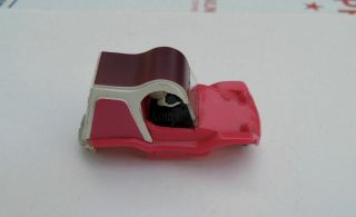 1971 - 72 Slot Car Body By Aurora Ho Scale Tjet Pink Dune Buggy Sand Van Body Only