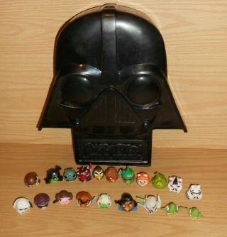 Star Wars Angry Birds Telepods Figures Boba Jabba Yoda Anakin Ewok Leia & Case