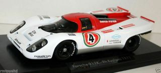 Norev 1/18 - 187580c Porsche 917k David Piper Racing 9h Kyalami 1971 Adamowicz