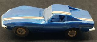 Corvette Stingray 1/32 Scale Revell Slot Car,  Pre - Owned,  Blue