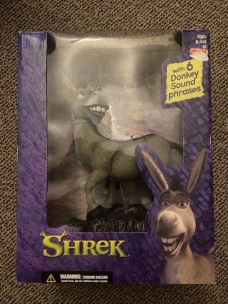 Mcfarlane Toys Shrek,  10 Inch Donkey With Sound.