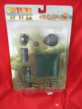 Dragon 1/6 Wwii German M38 Gas Mask Set For 12 " Figures