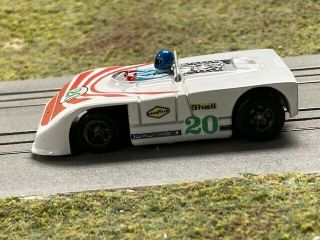 Aurora AFX custom painted Vic Elford Targa Florio Porsche 908/3 HO Slot Car Body 2
