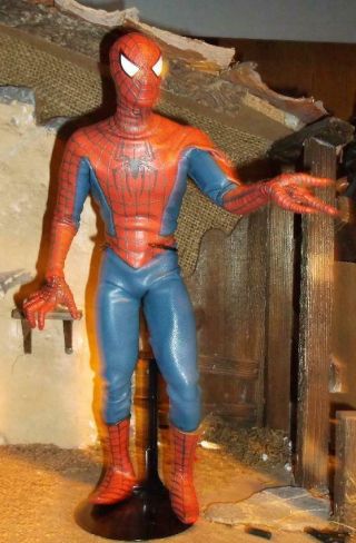1/6 12 " Medicom Real Action Heroes Rah Spiderman Action Figure Loose