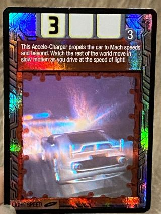 Hot Wheels Acceleracers Collectible Card Game Light Speed 122 122/246.