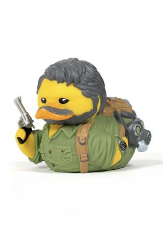 TUBBZ Collectible Duck The Last Of Us Joel Ellie Tess Clicker Complete Set Of 4 2