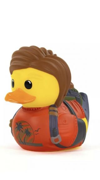 TUBBZ Collectible Duck The Last Of Us Joel Ellie Tess Clicker Complete Set Of 4 3