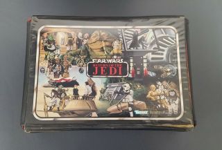 1983 Vintage Star Wars Return Of The Jedi Vinyl Action Figure Carrying Case