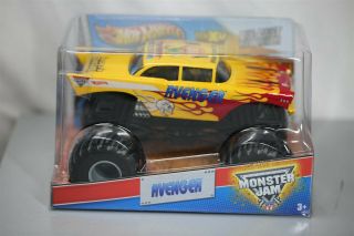 Hot Wheels Monster Jam 1:24 Hot Wheels Truck Yellow Avengers