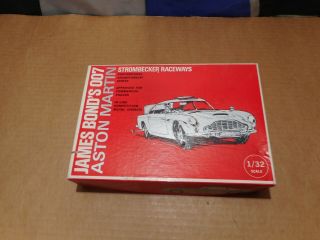 Strombecker Slot Cars 1\32 James Bond 007 Aston Martin Kit (incomplete)