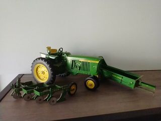 1/16 Ertl Farm Toy John Deere 3010 3020 Tractor And Implements.  All.