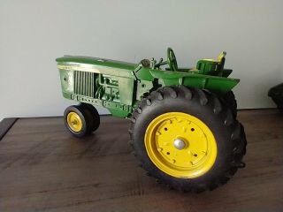 1/16 Ertl Farm Toy John Deere 3010 3020 tractor and implements.  All. 3