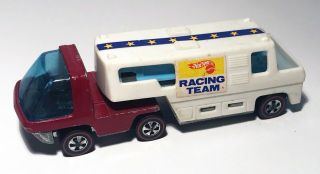 1969 Hot Wheels Redline " The Heavyweights " Racing Team Truck And Trailer