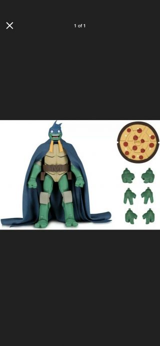 Sdcc 2019 Mikey As Batman Vs Teenage Mutant Ninja Turtles 6 " Action Figure Mib
