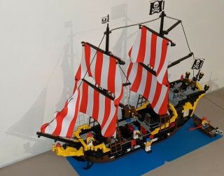 Lego 6285 Pirates Black Seas Barracuda - Complete Set And Instructions