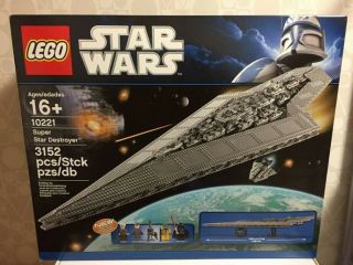 Lego 10221 Star Wars Star Destroyer Ucs Neuf Scelle Usine