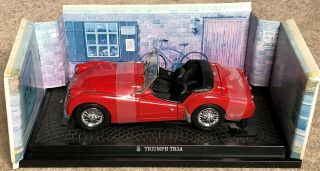 Triumph Tr3a Die - Cast Model Car 1:18 Scale Kyosho Red