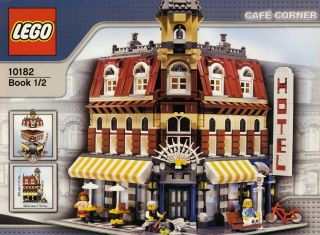 Lego Cafe Corner (10182) 100 Complete With Parts And Instructions
