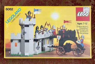 Vintage Lego Castle Set: Battering Ram 6062 (1987),