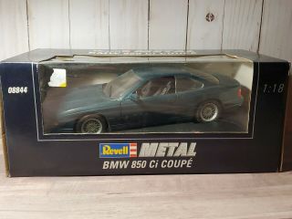 Revell 1990 Bmw 850 Ci Coupe 8 - Series 1:18 Scale Diecast Dealer Model Car Green