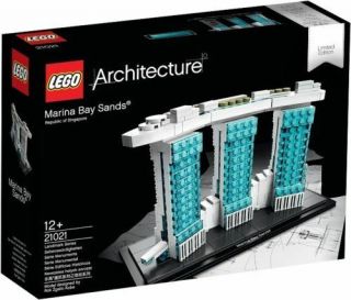 Lego Architecture 21021 Marina Bay Sands Limited Edition Set Sg