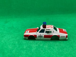 Aurora Afx Magna - Traction 1988 Sheriff Car With Overhead Lights,  Body